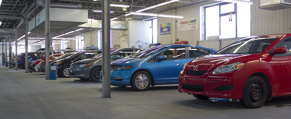 Intérieur du garage